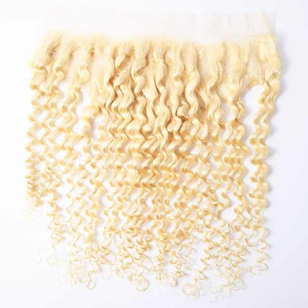 613 HD 13*6 Curly Frontal