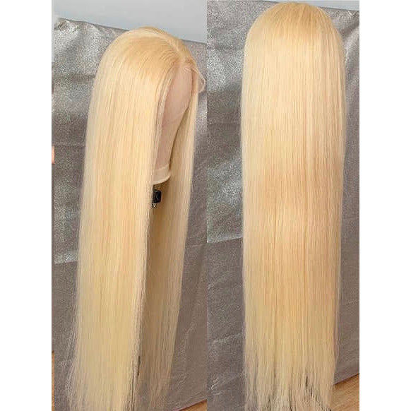 613 HD 13*4  Straight Lacefront Wigs 200%